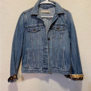 Revivify Denim Repurposed Louis Vuitton Jacket